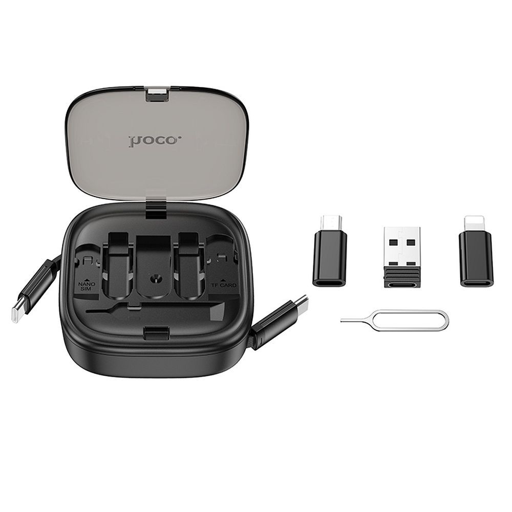 USB-C to USB-C Data and Charging Cable HOCO U140, 60W, 0.95m, Black