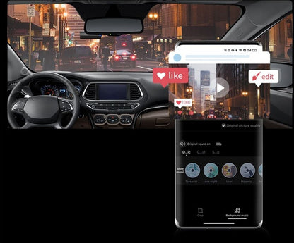 DDPAI Mini Pro DM2503A-02 Car Camera, 2K, Wi-Fi