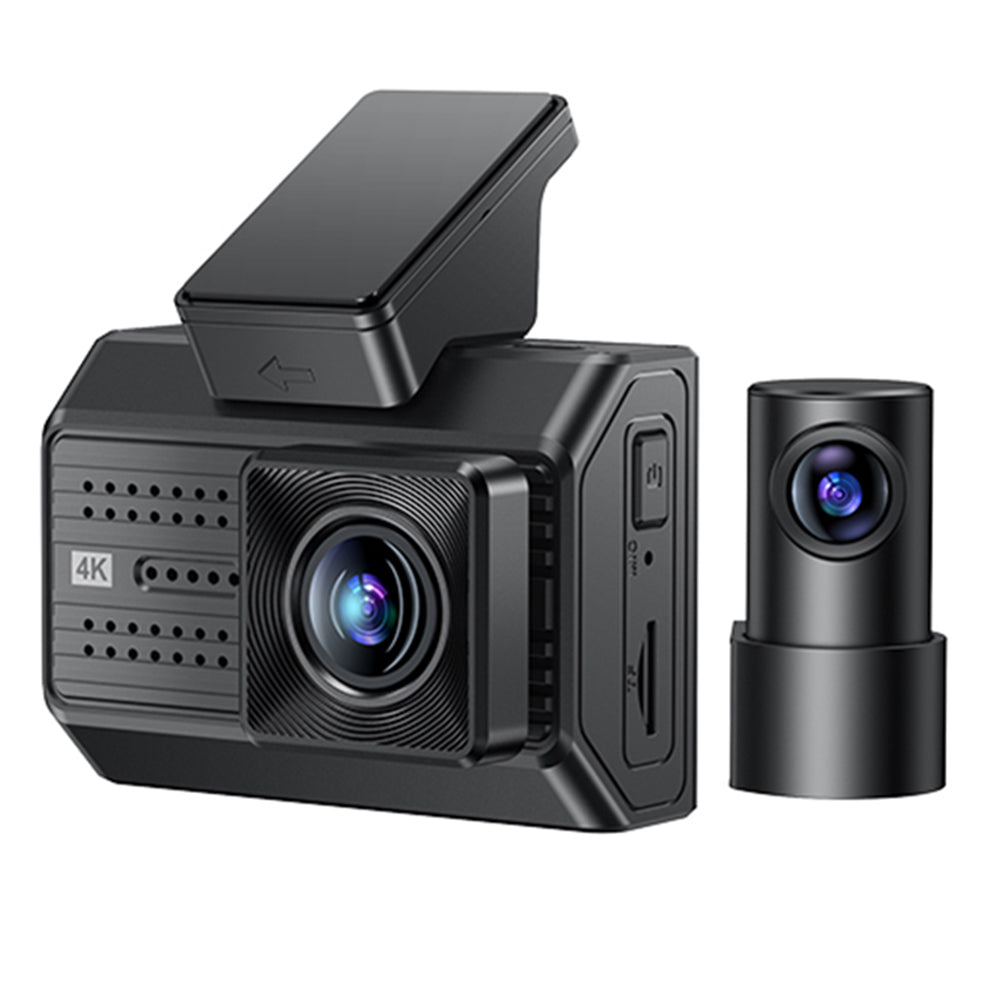 Yesido KM15 Front and Rear Car Camera, 4K, Wi-Fi, 2-inch Display