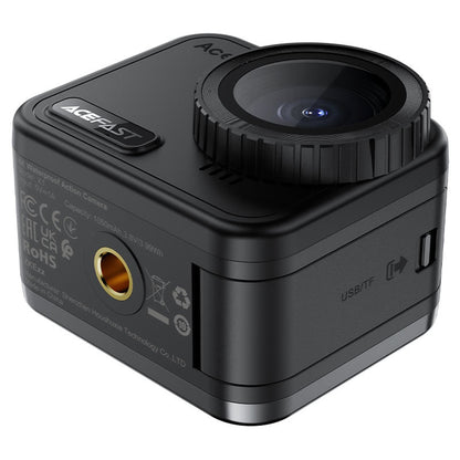 Acefast X1 Sport Camera, 4K, Wi-Fi, Black