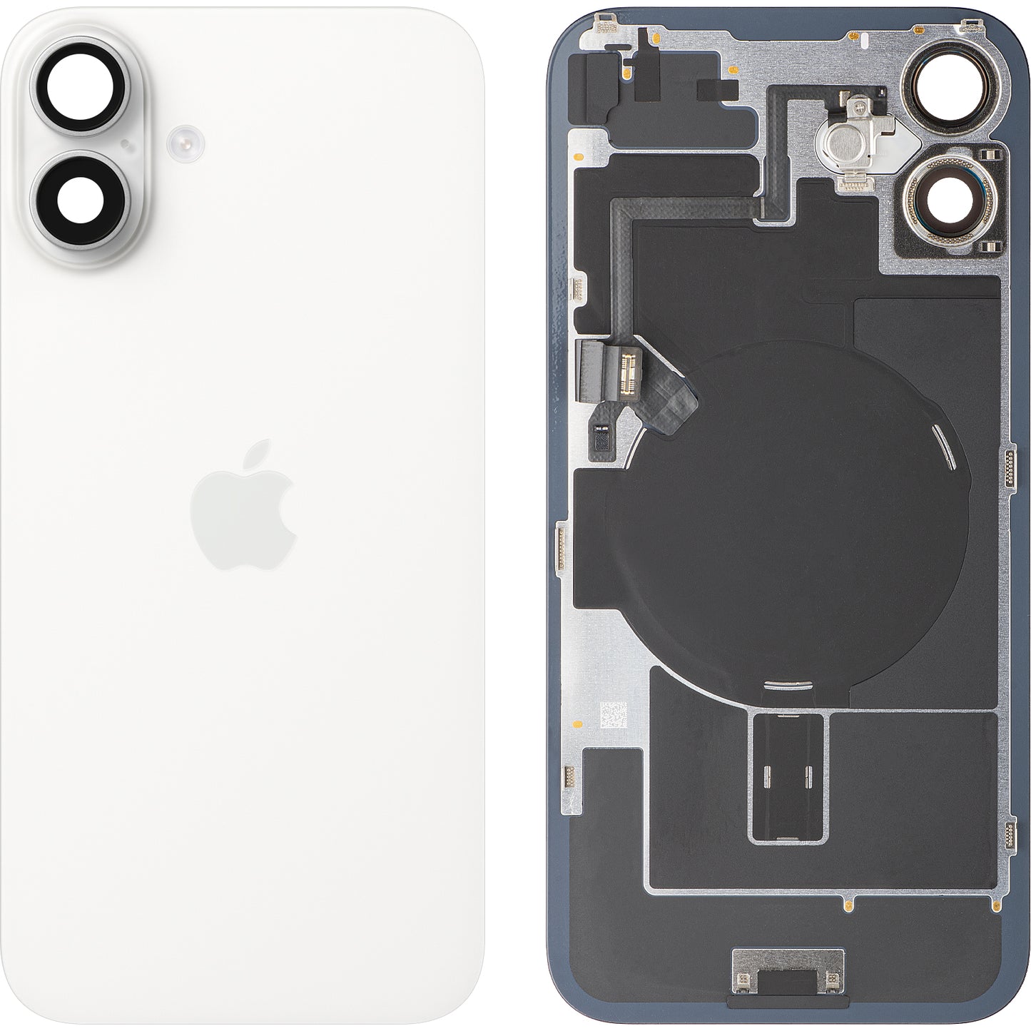 Apple iPhone 16 Plus Battery Cover, White, Swap