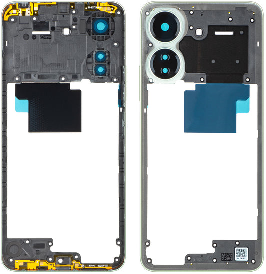 Xiaomi Redmi 13C Middle Housing, Green (Clover Green), Service Pack 560004C3UA00