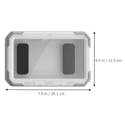 Techsuit LC-888 Wall Case with Touch Membrane for Phone, Waterproof, Grey