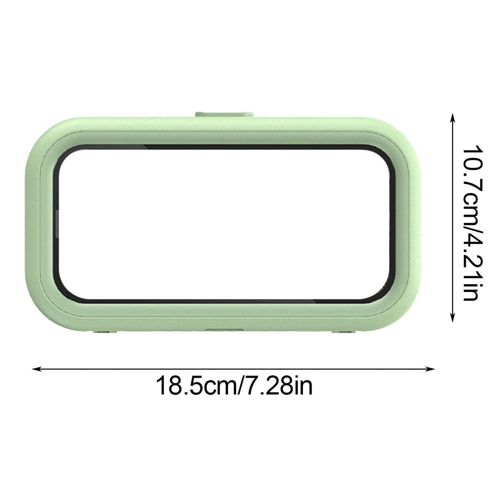 Techsuit LC-999 Wall Case with Touch Membrane for Phone, Waterproof, Green
