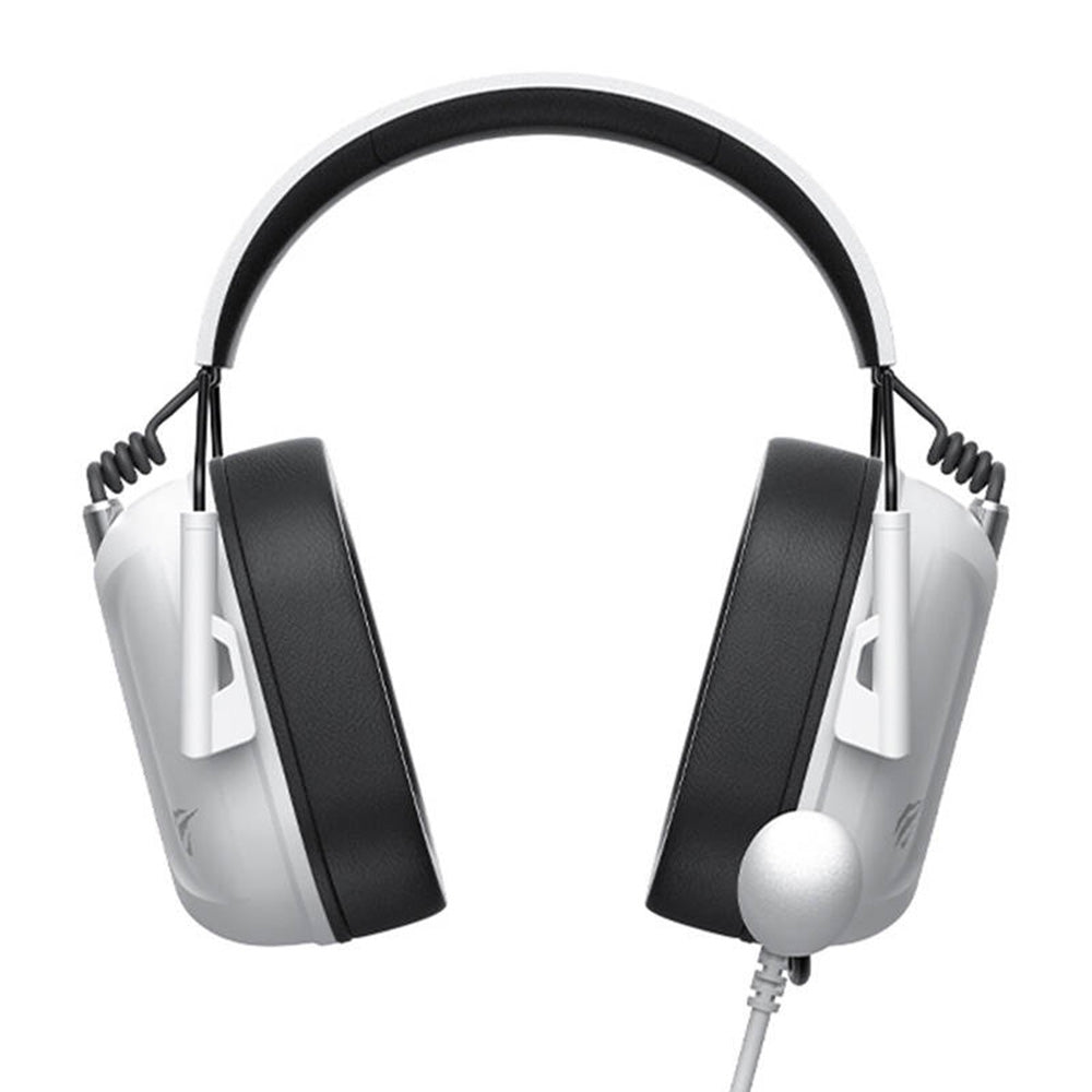 HAVIT H2033d 3.5mm Gaming Headphones, 2.2m, White