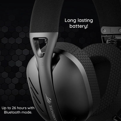 Wireless Gaming Headphones HAVIT Fuxi-H3, BT / Wi-Fi / Wired, Gray