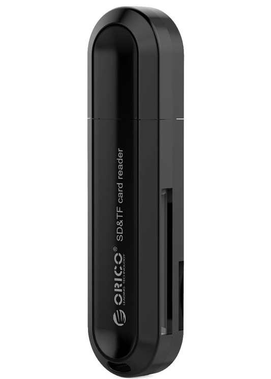 USB 3.0 Card Reader Orico CRS21, SD - microSD, Black