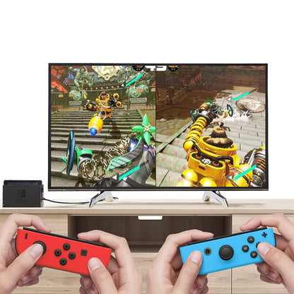 Techsuit THSWC Controller for Nintendo Switch / Switch OLED / Switch Lite Console, Red Blue