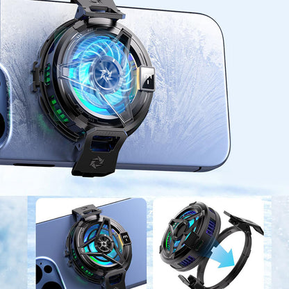 Techsuit SL17 Gaming Phone Cooler, Black