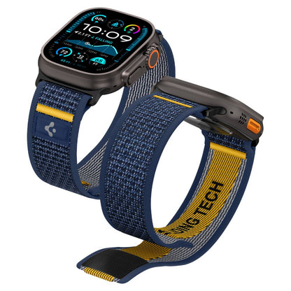Spigen Athlex Air Strap for Apple Watch 49mm / 46mm / 45mm / 44mm Series, Navy Blue AMP09036