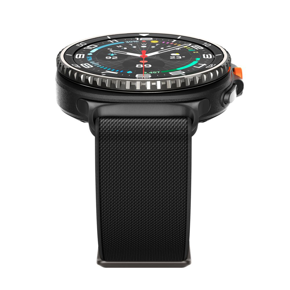 Spigen Lite Fit Strap for Samsung Galaxy Watch8 / Watch8 Classic Series, Black AMP10117