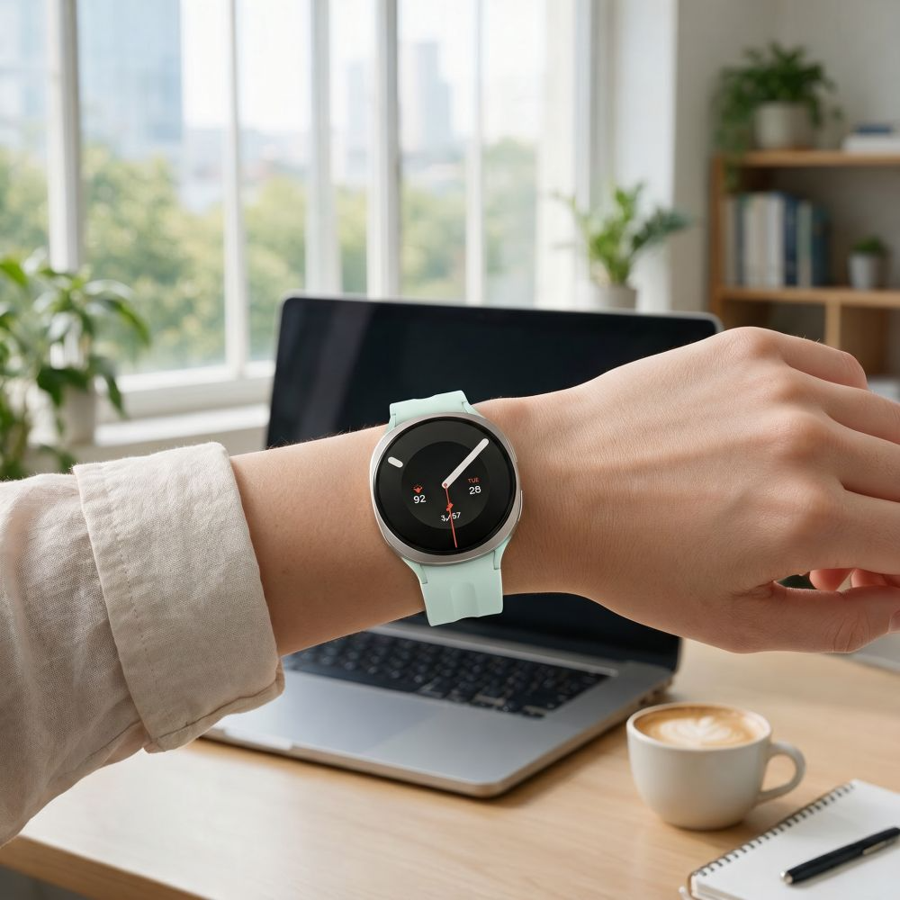 Tech-Protect Silicone Evo Strap for Samsung Galaxy Watch9 / Watch8 / Watch8 Classic Series, Mint Green