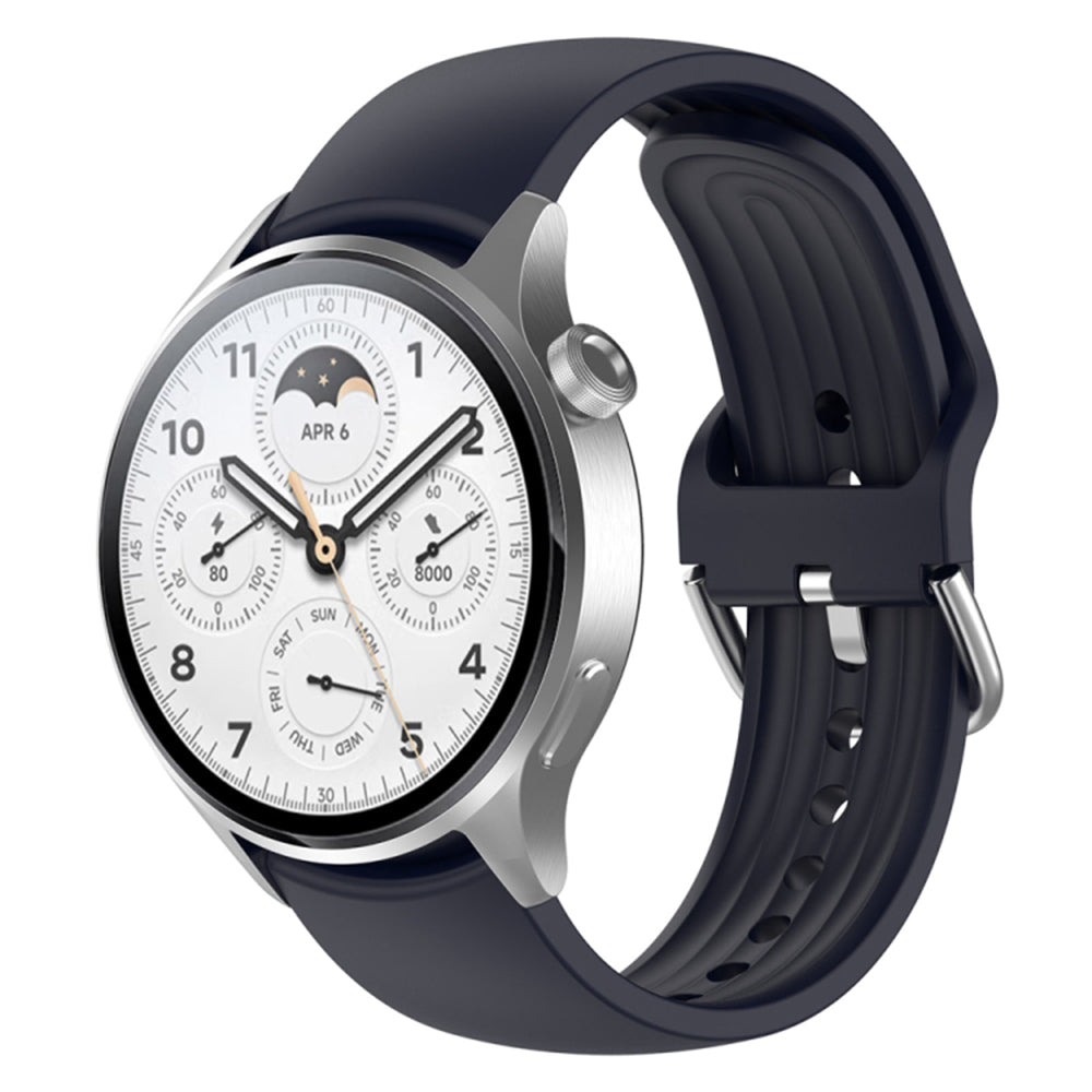 Techsuit W003 Strap for Huawei Watch / Xiaomi Watch Series, 22mm, Navy Blue