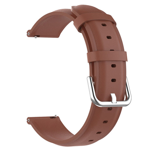 Techsuit W007PU Strap for Samsung Galaxy Watch / Huawei Watch Series, Brown