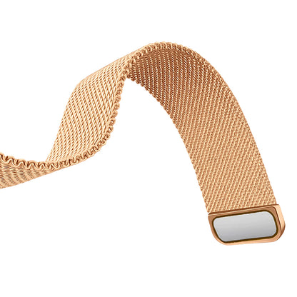 Techsuit W009 Strap for Samsung Galaxy Fit3 R39M, Rose Gold