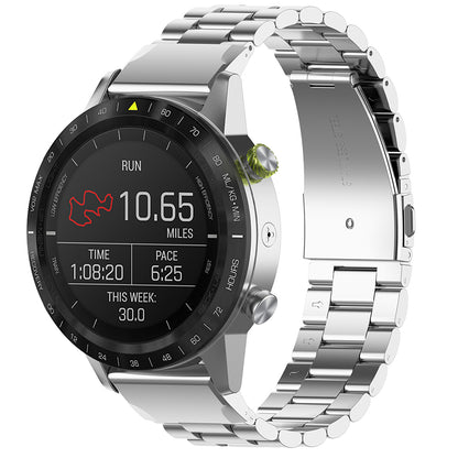 Techsuit W010 Strap for Garmin Watch Fenix Series, 26mm, Silver