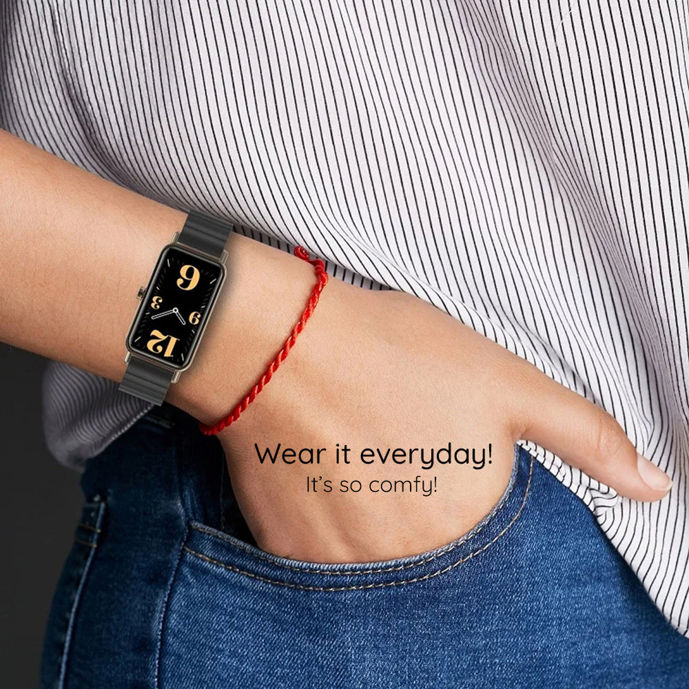 Techsuit W012 Strap for Apple Watch 49mm / 46mm / 45mm / 44mm / 42mm Series, Silver