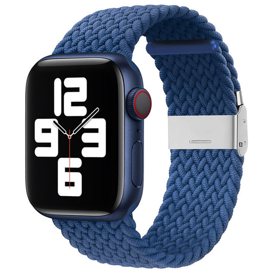 Techsuit W032 Strap for Apple Watch 42mm / 41mm / 40mm / 38mm Series, Navy Blue