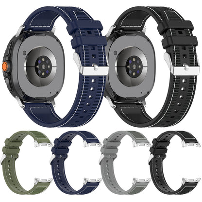 Techsuit W051 Strap for Samsung Galaxy Watch 8 Classic / Watch8 44mm / Watch 8 40mm, Black