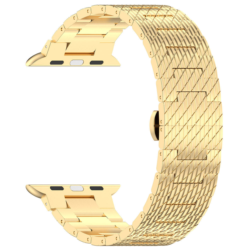 Techsuit W052 Strap for Apple Watch 49mm / 46mm / 45mm / 44mm / 42mm Series, Gold