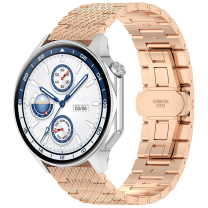 Techsuit W052 Strap for Samsung Galaxy Watch / Huawei Watch Series, 20mm, Rose Gold