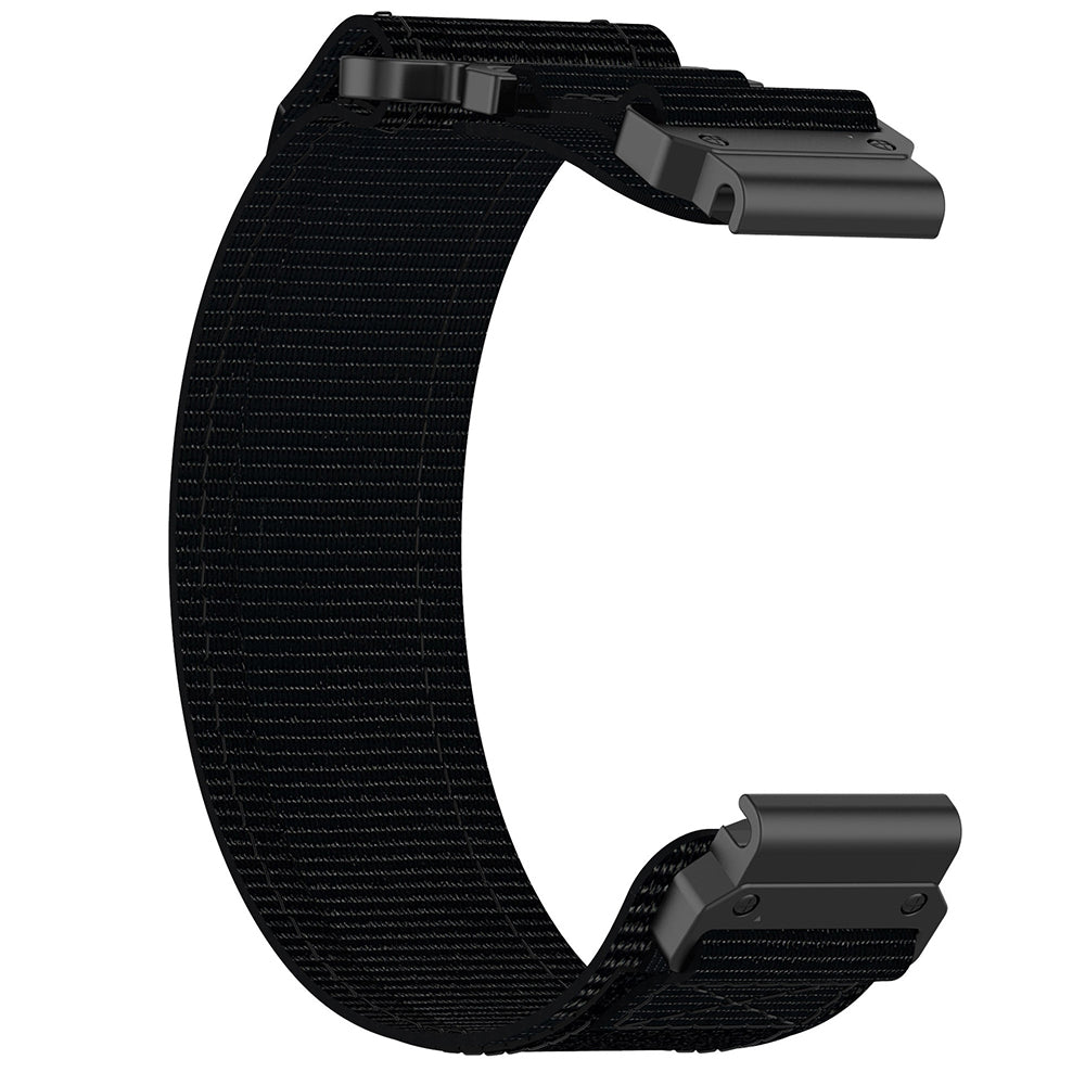 Techsuit W057 Strap for Garmin Watch Fenix / Forerunner Series, 22mm, Black