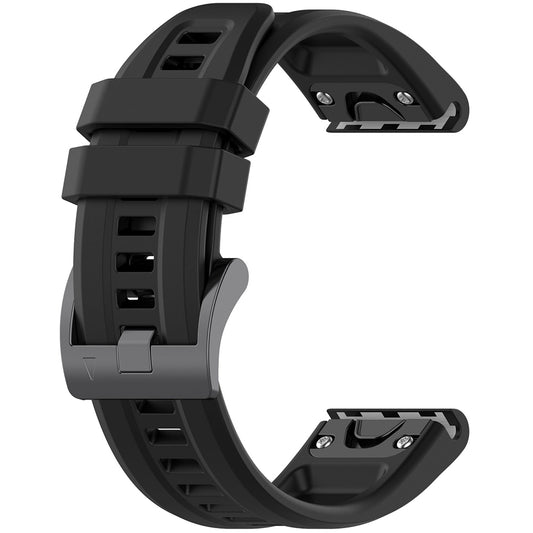 Techsuit W060 Strap for Garmin Watch Fenix Series, 26mm, Black