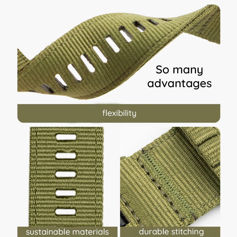 Techsuit W070 Strap for Garmin Instinct / Approach / Fenix Watch Series, 20mm, Orange