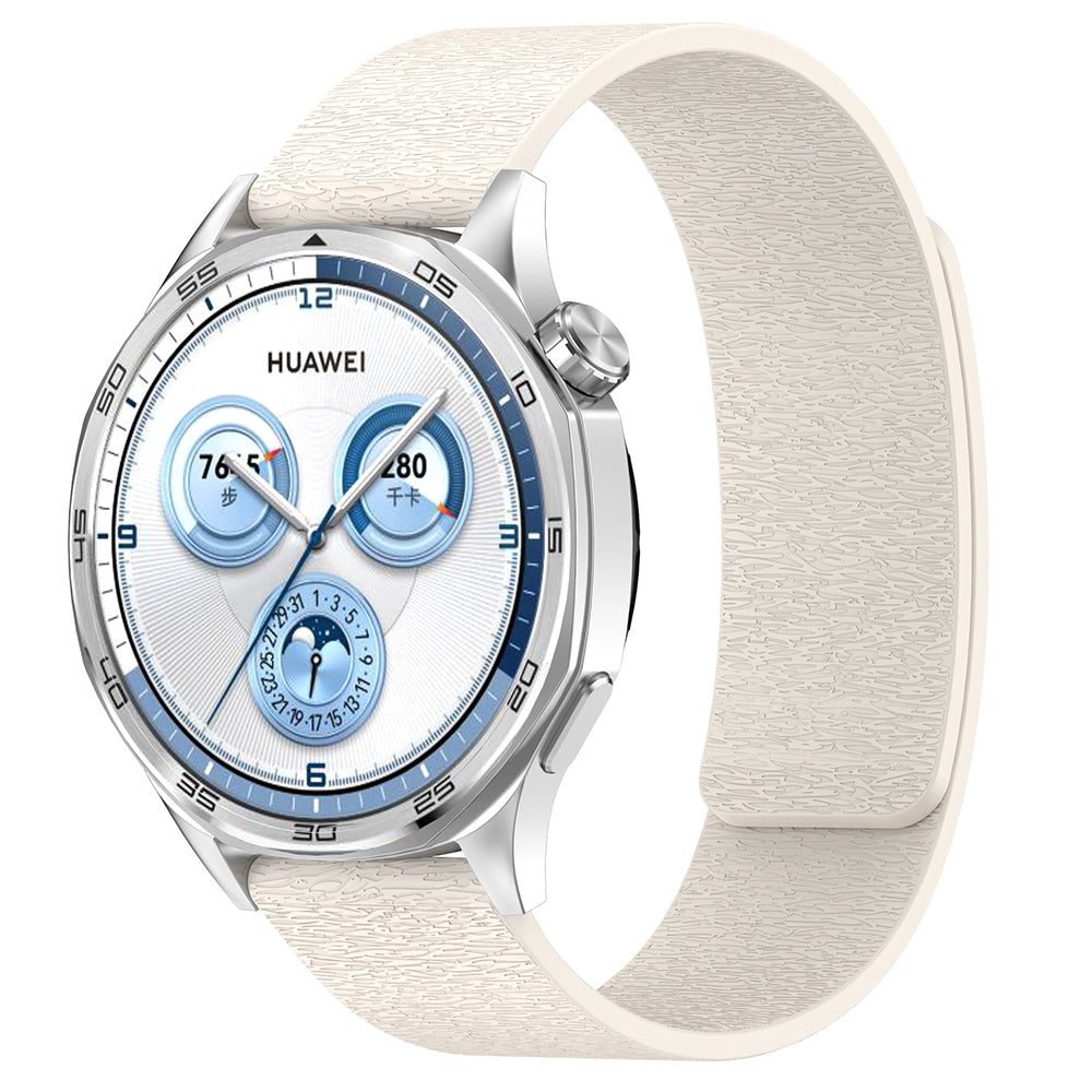 Techsuit W074 Strap for Huawei Watch / Garmin Watch Series, 18mm, Beige