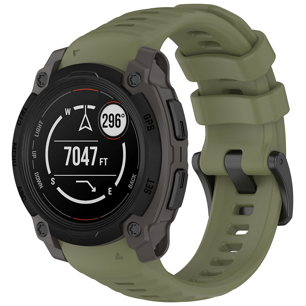 Techsuit W076 Strap for Garmin Instinct E 45mm, Green