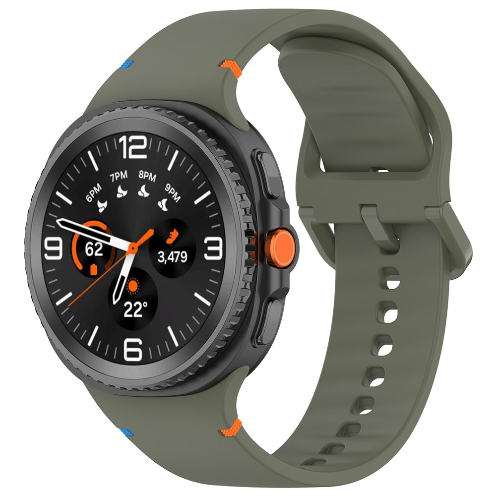 Techsuit W079 Strap for Samsung Galaxy Watch 8 Classic / Watch8 44mm / Watch 8 40mm, Green