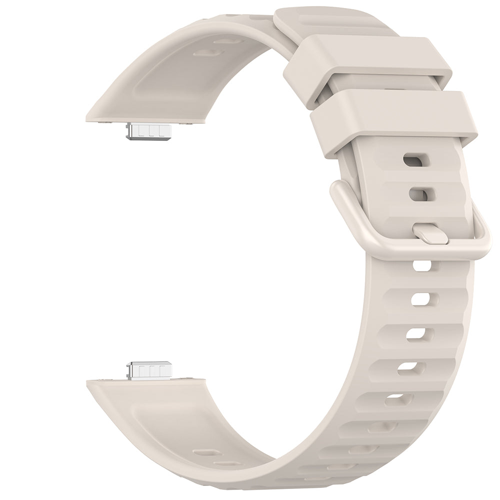 Techsuit W082 Strap for Huawei Watch Fit 5 Pro, Cream