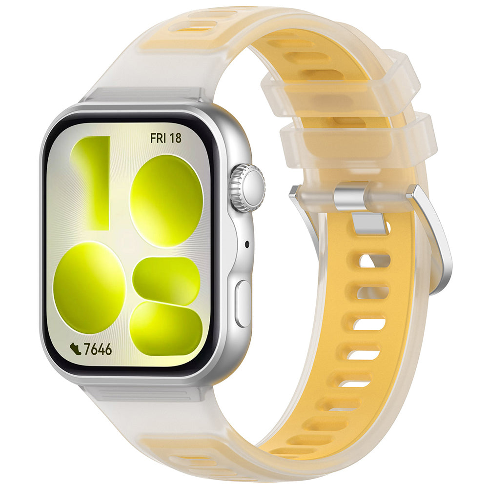 Techsuit W084 Strap for Huawei Watch Fit 5 Pro / Fit 5 / Fit 4 Pro / Fit 4 / Fit 3, Yellow