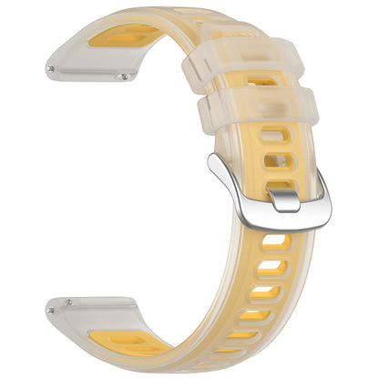 Techsuit W084 Strap for Samsung Galaxy Watch / Huawei Watch Series, 20mm, Yellow