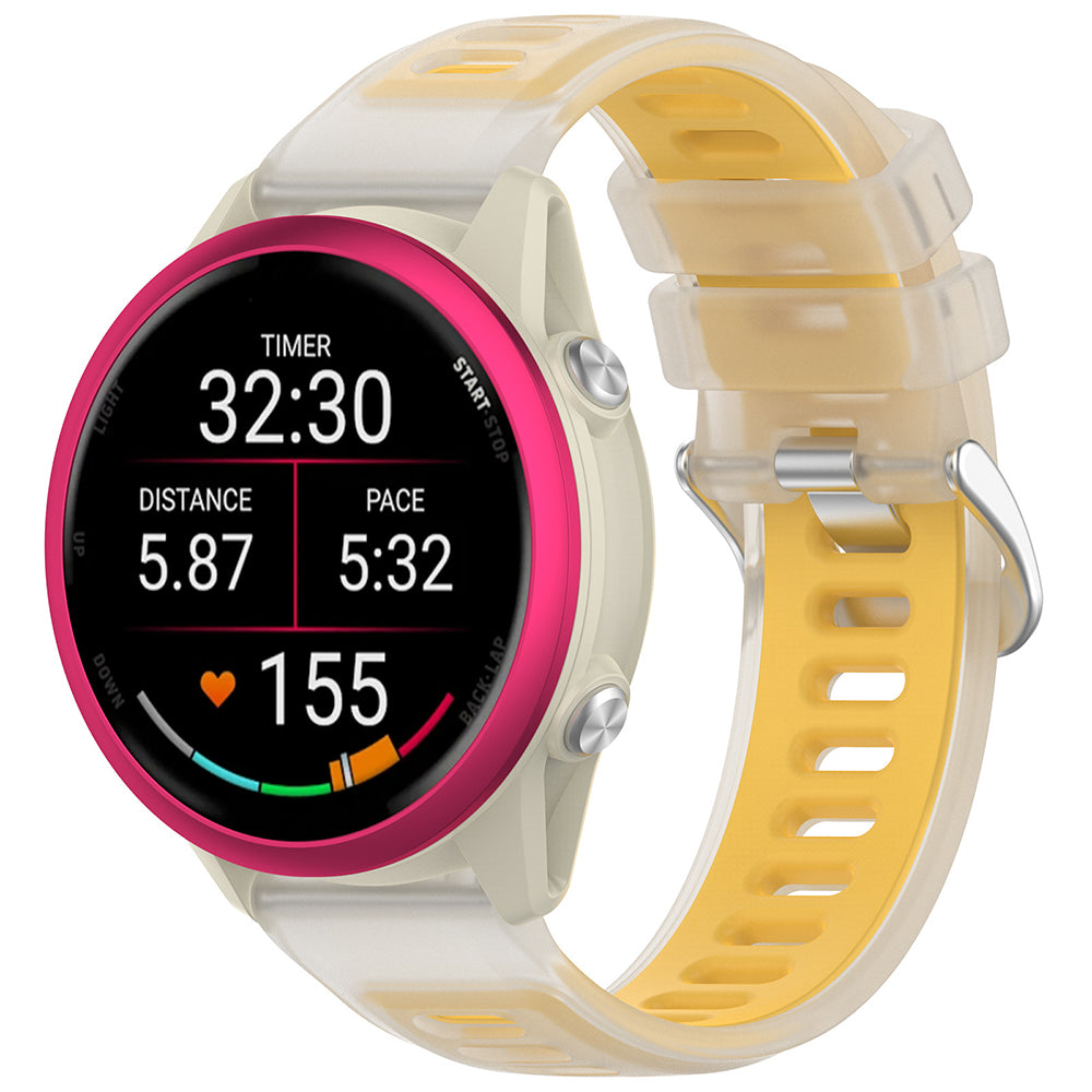 Techsuit W084 Strap for Samsung Galaxy Watch / Huawei Watch Series, 22mm, Yellow