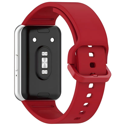 Techsuit W086 Strap for Samsung Galaxy Fit3 R39M, Red