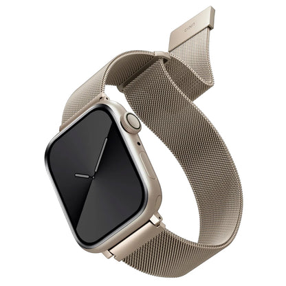 UNIQ Dante Band for Apple Watch 42mm / 41mm / 40mm / 38 Series, Gold