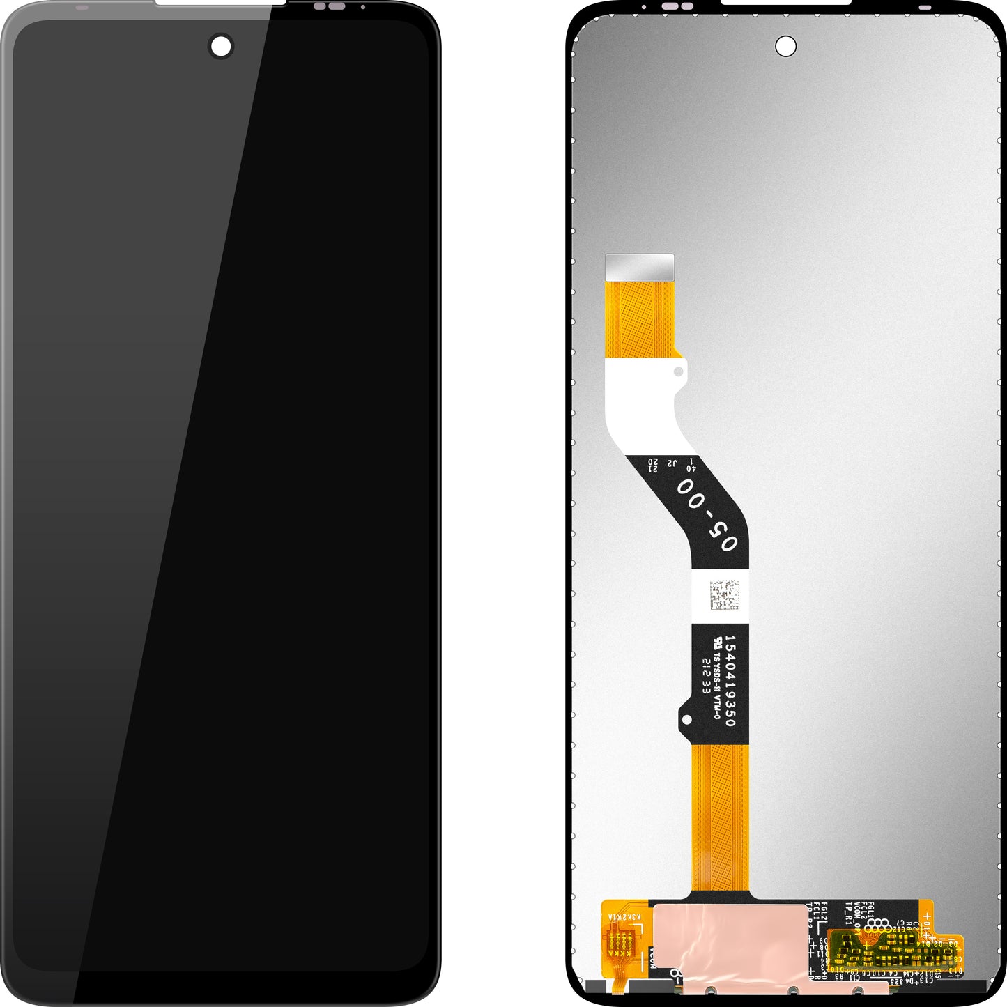 MP Touchscreen Display compatible with Motorola Moto G40 Fusion / G51 5G / G60 / G60S
