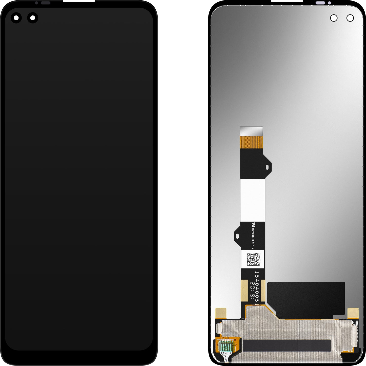 MP Touchscreen Display compatible with Motorola Edge S / Moto G 5G Plus / G100
