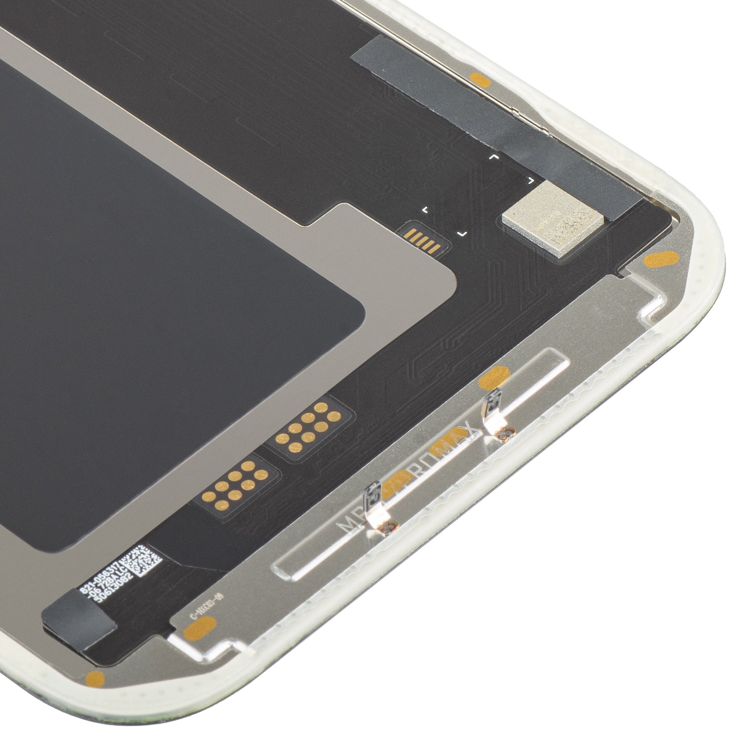 MP Touchscreen Display compatible with Apple iPhone 17 Pro Max, with Frame, Soft OLED FHD IC Movable Version, Black