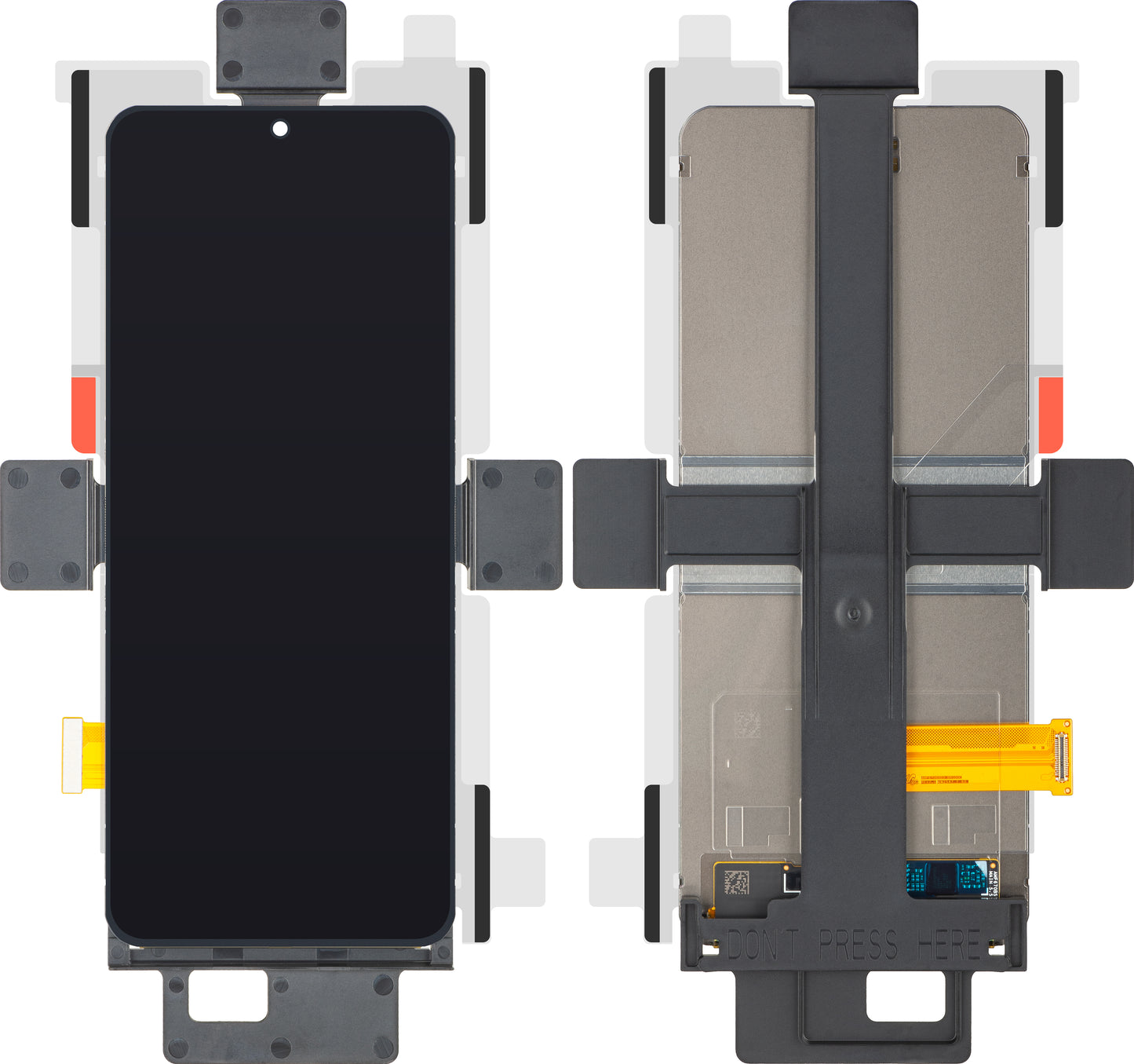 Samsung Galaxy Z Flip5 F731 Touchscreen Display, Sub Inner, Service Pack GH82-32951A