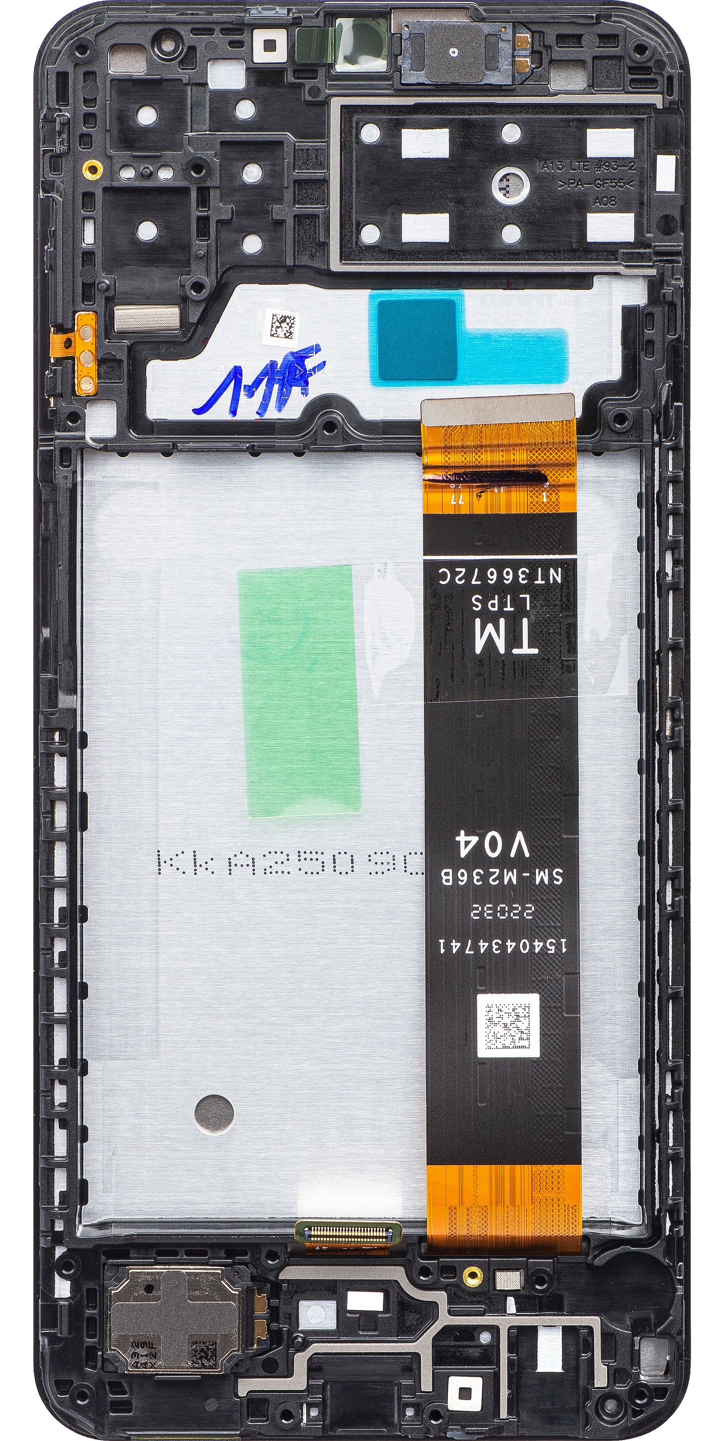 Samsung Galaxy A13 A135 Touchscreen Display, with Frame, Black, Swap GH82-28508A