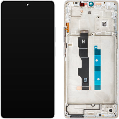 Xiaomi Redmi Note 13 5G Display with Touchscreen, with Frame, White (Arctic White), Service Pack 5600040N1700