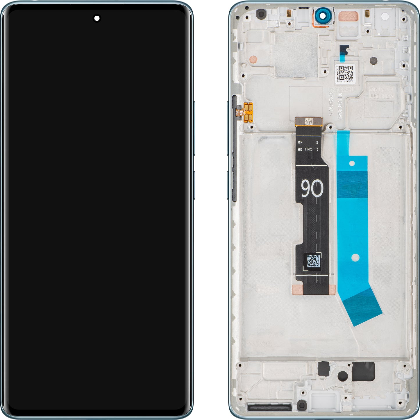 Xiaomi Redmi Note 14 Pro 4G Touchscreen Display, with Frame, Blue (Ocean Blue), Resealed 560001000O600