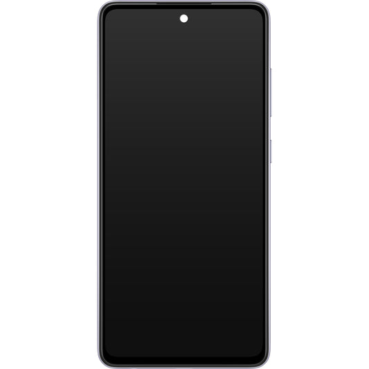 Touchscreen Display Samsung Galaxy A52s 5G A528, with Frame, Purple, Service Pack GH82-26861C