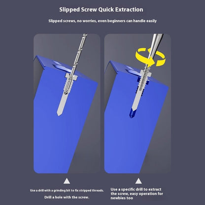 OEM U8 Extractor Bit for Broken Screw Removal, 2in1