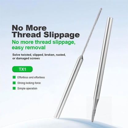 Relife TX1 Extractor Bit for Broken Screw Removal, 2in1