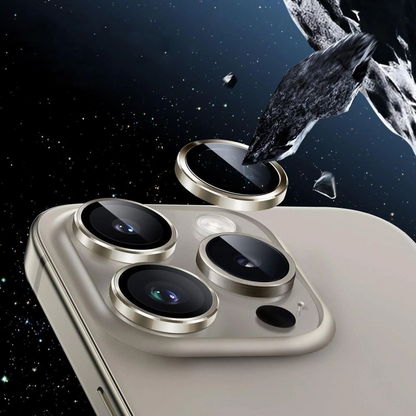 Tech-Protect CamRing Fit+ Rear Camera Protection Film for Apple iPhone 17 Pro Max / 17 Pro / 16 Pro Max, Tempered Glass, Black