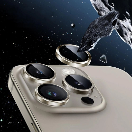 Tech-Protect CamRing Fit+ Rear Camera Protection Film for Apple iPhone 17 Pro Max / 17 Pro / 16 Pro Max, Tempered Glass, Black
