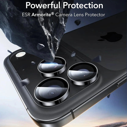 ESR Armorite Rear Camera Protective Film for Apple iPhone 18 Pro / 18 Pro Max, Tempered Glass, Dark Burgundy